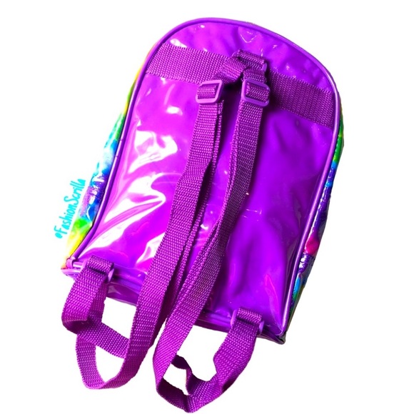 Lisa Frank Y2K Vintage Tie Dye Mini Backpack - Picture 3 of 4
